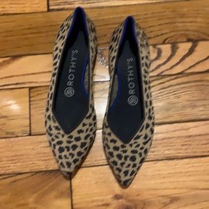 Rothy’s cheetah print flats